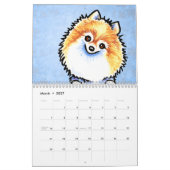 Spitz Off-Leash Art™ Vol. 1 Kalender (Mär 2027)
