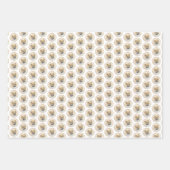 Spitz (Orange) Malerei - Originale Hundekunst Geschenkpapier Set (Vorderseite 2)