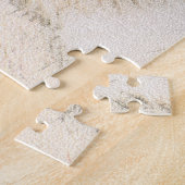 Spitz (Orange) Malerei - Originale Hundekunst Puzzle (Seite)