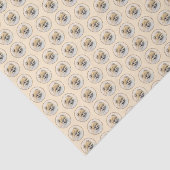 Spitz (Orange) Malerei - Originale Hundekunst Seidenpapier (Ausschnitt)