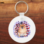 Spitz Patriot Schlüsselanhänger (Vorderseite)