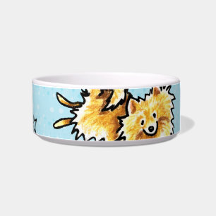 Spitz Pattern Baby Blue Napf
