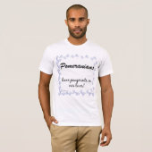 Spitz Pawprints T - Shirt (Vorne ganz)