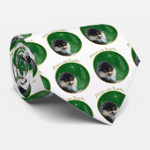 Spitz Peace Krawatte (Gerollt)