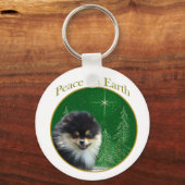 Spitz Peace Schlüsselanhänger (Vorderseite)