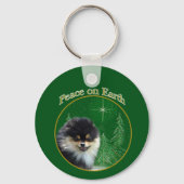 Spitz Peace Schlüsselanhänger (Vorderseite)