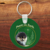 Spitz Peace Schlüsselanhänger (Vorderseite)