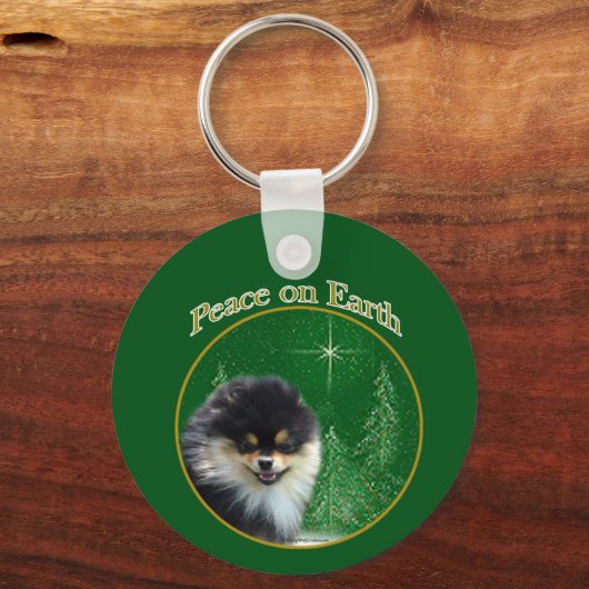 Spitz Peace Schlüsselanhänger (Vorderseite)