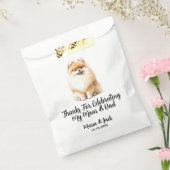 Spitz Pet Hochzeit Vollfarbig Geschenktütchen (Versiegelt)