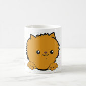 Spitz Pinkorange Kaffeetasse (Mittel)