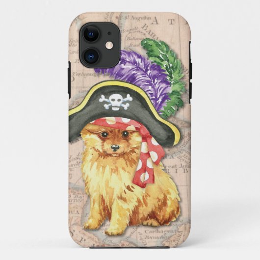 Spitz Pirate Case-Mate iPhone Hülle (Rückseite)