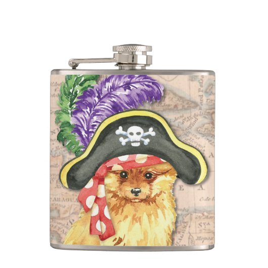 Spitz Pirate Flachmann (Vorderseite)