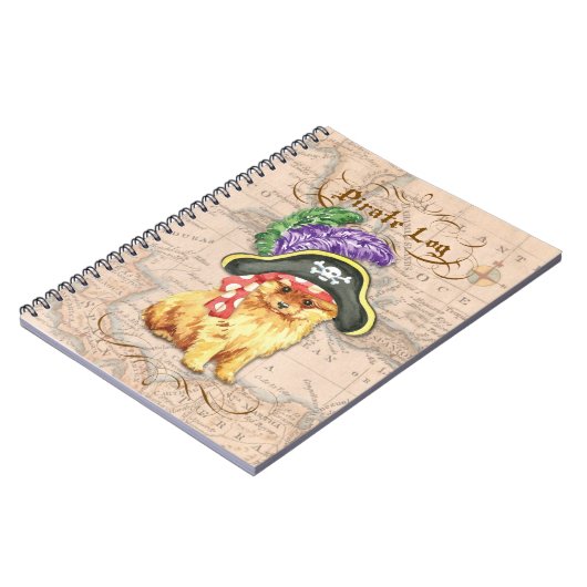 Spitz Pirate Notizblock (Linke Seite)