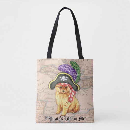 Spitz Pirate Tasche (Vorderseite)