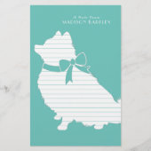 Spitz Pom Doppy Briefpapier (Vorderseite)