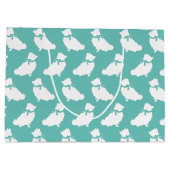 Spitz Pom Doppy Große Geschenktüte (Rückseite)