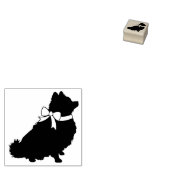 Spitz Pom Doppy Gummistempel (Stempel)