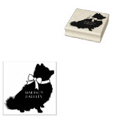 Spitz Pom Doppy Gummistempel (Stempel)