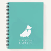 Spitz Pom Doppy Notizblock (Vorderseite)