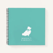 Spitz Pom Doppy Notizblock (Vorderseite)