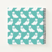 Spitz Pom Doppy Notizblock (Rückseite)