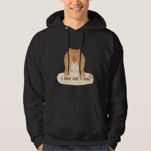 Spitz Pom ich gebe keinen Fluff für Fluff Funn Hoodie