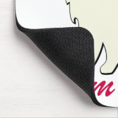 Spitz Pom Mama Mousepad (Ecke)