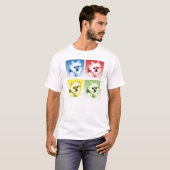 Spitz Pop Art T-Shirt (Vorne ganz)