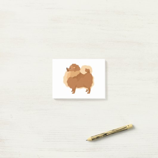 Spitz Post-it Klebezettel (Auf Schreibtisch)