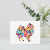 Spitz Postkarte (Stehend Vorderseite)