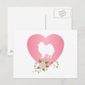 Spitz Postkarte (Vorne/Hinten)