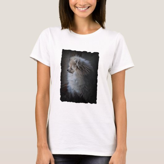 Spitz Puppy T-Shirt (Vorderseite)