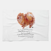 Spitz Rainbow Bridge Handtuch (Horizontal)
