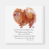 Spitz Rainbow Bridge Magnet (Vorne)