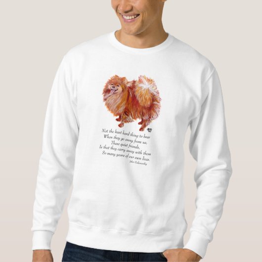 Spitz Rainbow Bridge Sweatshirt (Vorderseite)