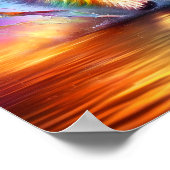 Spitz Rainbow Spritzer Poster (Ecke)