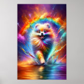 Spitz Rainbow Spritzer Poster (Vorne)