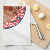 Spitz Red White & Blue Handtuch (Viertel Falte)