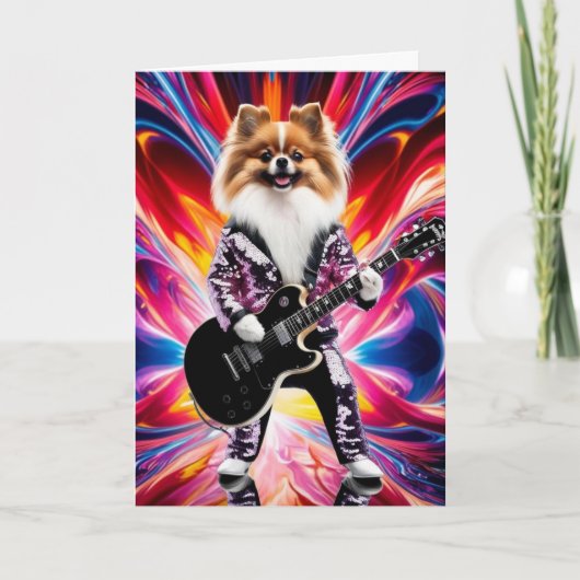 Spitz Rock Star Karte (Vorderseite)