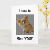 SPITZ SAGT: "ICH VERSICHERE, DASS ICH DIR FEHLER M KARTE (Gelbe Blume)