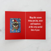 SPITZ SANTA FEIERTAGSKARTE (Innenseite)