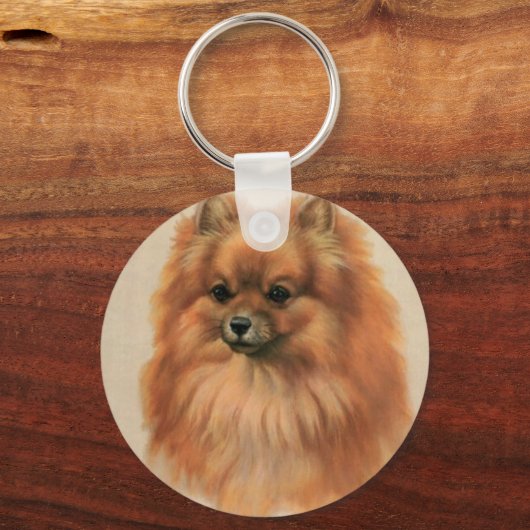 Spitz Schlüsselanhänger (Vorderseite)