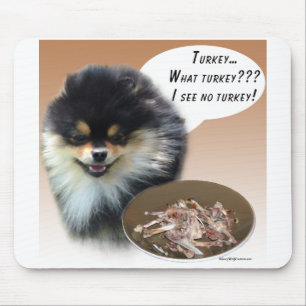 Spitz (schwarz) Türkei Mousepad