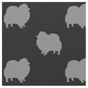 Spitz-Silhouette-Muster Stoff