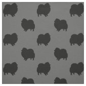 Spitz-Silhouette-Muster Stoff (Muster)