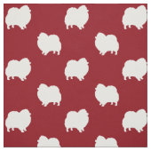 Spitz-Silhouette-Muster Stoff (Muster)