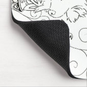 Spitz-Skizze-Mausunterlage Mousepad (Ecke)