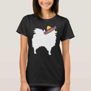 Spitz Sombrero Cinco De Mayo Dog T-Shirt