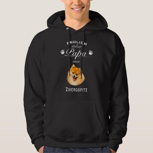 Spitz Spitz Dog Spitz Hoodie (Vorderseite)