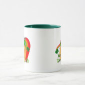 Spitz St Patricks Day Tasse (Zentrum)